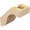 Ekena Millwork 3-inch W x 6-inch D x 6-inch H Del Monte Rough Cedar Woodgrain TimberThane Knee Brace, Primed BRCUR03X06X06DELRCPR - alternate 4